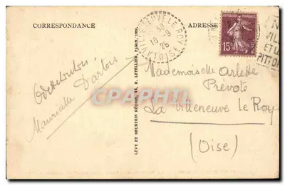 Fontvieille (B.-du-Rh.) — Le Moulin de A. Daudet — éditeur Lévy et Neurdein Réunis, Paris — Reverso
