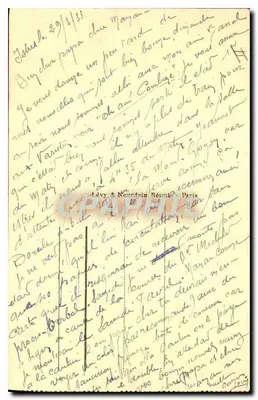 Istres - O Lago de Berre e a Estrada de St-Chamas — editor Lévy & Neurdein Réunis, Paris, n°6 — Verso