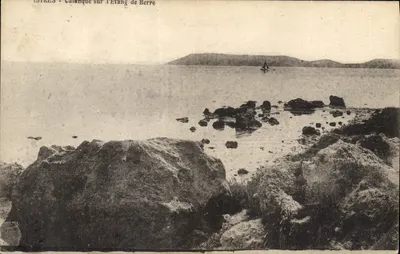 Istres - Calanque sobre o Lago de Berre — Carta postal