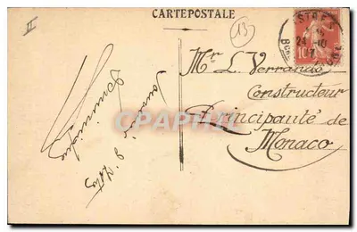 Istres - Calanque sobre o Lago de Berre — Carta postal — Verso