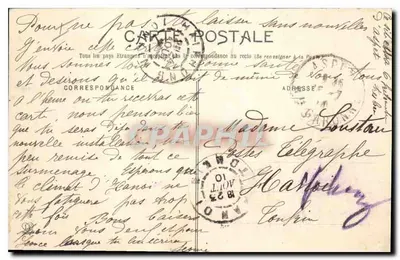 Pueblo de Testerrouge — Gagnat — Editor Labouche, Toulouse — Reverso
