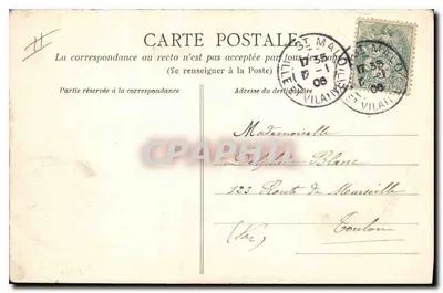 Brzeg Szkła — Dinard - Północna część La Malouine — wydawca nieznany, nr 9 — Rewers