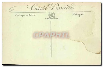 Dinard — La Garde, in de verte de Vicomté — onbekende uitgever, n° 14 — Achterkant