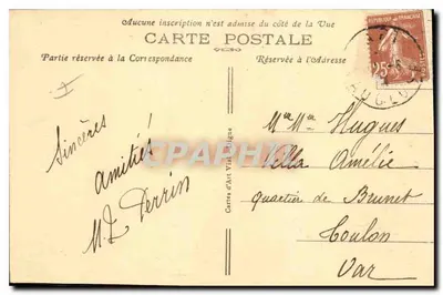 Apt (Vaucluse) — O Jardim Público — editor Yang — Verso