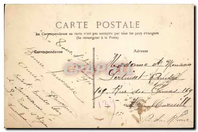 Tour d'Aigues — Torre onde se hospedaram Francisco I e Caterina de Médicis em 1537 — N. Silvestre, Editor — Verso
