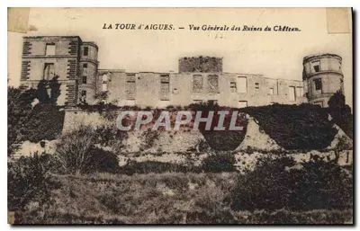 A Torre de Aigues — Vista Geral das Ruínas do Castelo