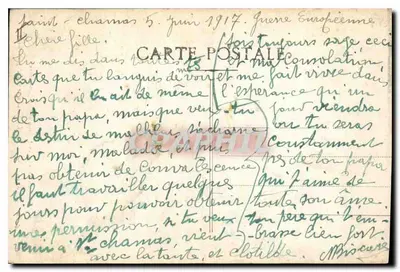 La TOUR D'AIGUES - O Castelo (lado esquerdo) — Edições Artísticas J. Brun e Cie Carpentras, n°6 — Verso