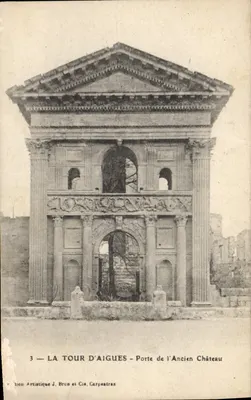 La Tour d'Aigues - Porta do Velho Castelo — J. Brun et Cie, Carpentras, n°3