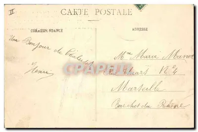 Ruine del Castello di Chalusset — Haute-Vienne - 454 - Vicinanze di Limoges — editore non visibile — Verso