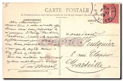 Ruínas de Chalusset - Torre Jeannette (Haute-Vienne) — Foto editada por P. Paresat — Verso
