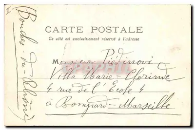 Około Limoges — 34 — Zamek Bort (fasada SE) — M.T. I.L. — Rewers