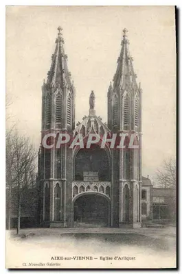AIXE-sur-VIENNE — Igreja de Arliquet — Cl. Nouvelles Galeries