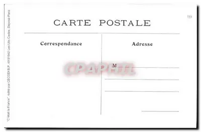 Paris Vécu — Au Jardin d'Acclimatation — wydano przez Francję — Rewers