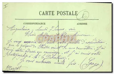 Château et le Pont à Angoulême — Laroche-Foucauld — LL. — Rewers