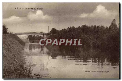 Cézy — O Ponte do Canal — Foto Luquer, Ed. Vaudé