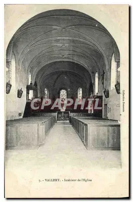Vallery - Interior da Igreja — Coleção Dromaire