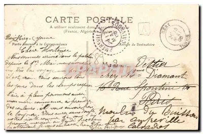 Héry - El Puente de las Baudières — editor Toulot, serie 149 — Reverso