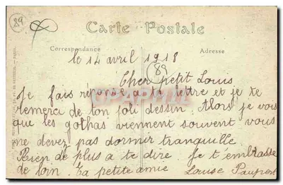 Herinnering aan de Yonne — Antieke ansichtkaart met wijngaarden en uitzichten op Sens, Joigny, Auxerre, enz. — Achterkant