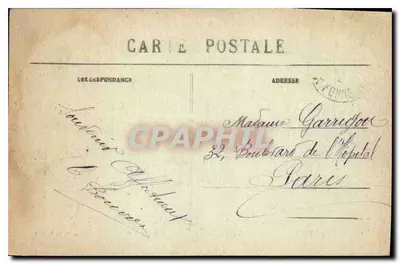 Charmoy — Grande Rua de Joigny — Baron, editor — Verso