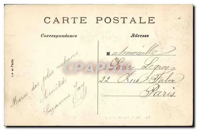 O rio Yonne e o Canal entre Joigny e Saint-Aubin — Imp. Lib. H. Hamelin Joigny — Verso