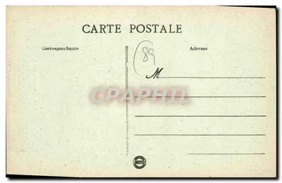 La Celle-Saint-Cyr (Yonne) — Wnętrze kościoła — Zbiór J. D. — Rewers