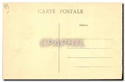 Attelage bydła w Morvan — seria 17 — wydawca Couven & Avillon — Rewers
