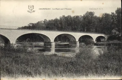 Champigny - O Ponte sobre a Yonne — Coleção P. R. S.