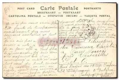 Saint-Martin-du-Tertre (Yonne) — O rio Yonne e a capela — ND Phot. — Verso