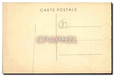 Saint-Léger-Vauban (Yonne) — Vista Geral — Editor: H. Coiffard, n° 89 — Verso
