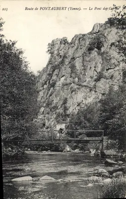 Rodovia de PONTAUBERT (Yonne) — O Ponte dos Cabiles