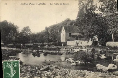 Estrada de Pontaubert — A Vale do Cousin — Editor não identificado, n° 23