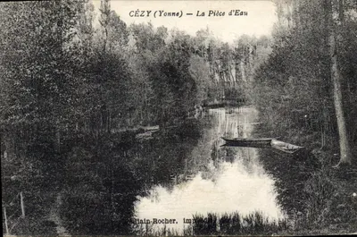 Cézy (Yonne) — A Peça d'Água — Impressora Alain-Rocher