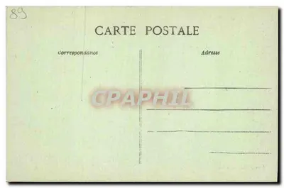 Villevalier — O Ponte Suspensa visto de cima — Ardouin-Dumazet, Viagem pela França, 25ª série — Verso