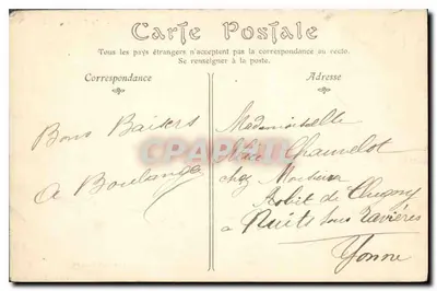 Cousin-la-Roche (Yonne) — De brug Claireau — Renautou, boekhandelaar, n°172 — Achterkant
