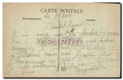 Souvenir de l'Yonne — Auxerre, Sens, Tonnerre, Joigny, Avallon — Collection J. D., Sens — Rewers
