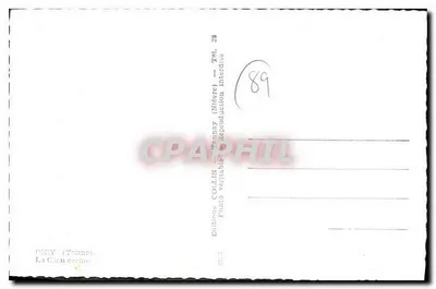 Canale bordato di alberi e muri — DIOY (Nièvre) — Edizioni COLLIN — Verso