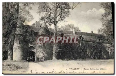 Vallery — Restos do antigo Castelo — Editor D. M.