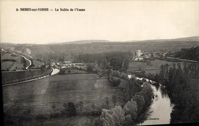 MERRY-sur-YONNE — A Valeira do Rio Yonne — Auxerre