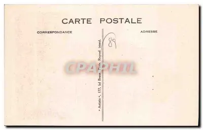 Arredores de L'ISLE-sur-SEREIN (Yonne) — A Torre de Pancy — Élie, edit. 3-48 — Verso