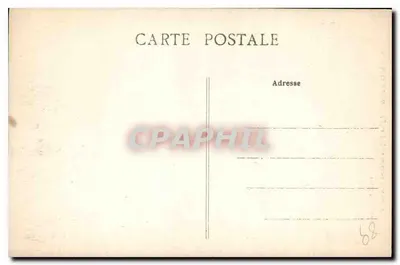 St-BRIS (Yonne) — Igreja, Fachada lateral e Torre — Verso