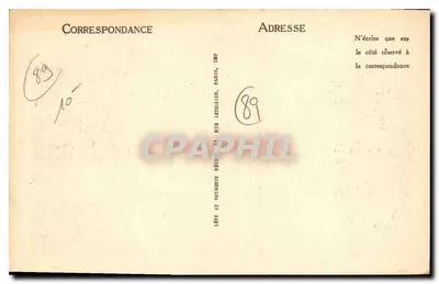 Saint-Martin-du-Tertre (Yonne) — L'Yonne e a capela — ND — Verso