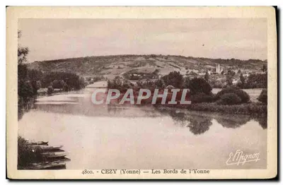 CEZY (Yonne) — As Margens do Rio Yonne — E. Mignon, n° 4800