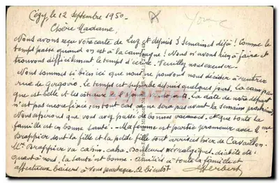 CEZY (Yonne) — As Margens do Rio Yonne — E. Mignon, n° 4800 — Verso