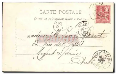 Castelo de Fleurigny — A Lareira Monumental — Editor não identificado — Verso