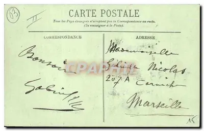 Vichy — I Margini dell'Allier verso il ponte — LL. — n°257 — Verso