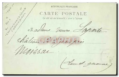 Vichy — A Restauração — LL. n°48 — Verso