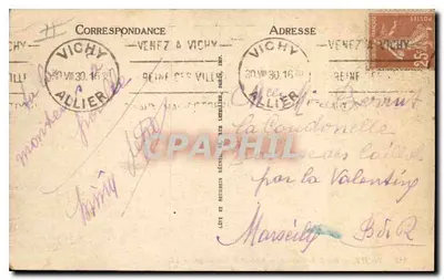 Vichy — Brzegi Allier — Chalet do kajakowania — LL — Rewers