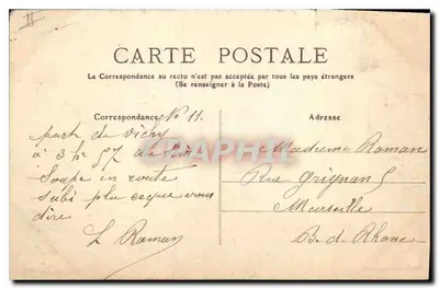 Vichy - Spacer nad rzeką Allier — wydawca Vichy, n°52 — Rewers