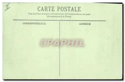 Vichy — A Rue Cunin-Gridaine — LL — Verso