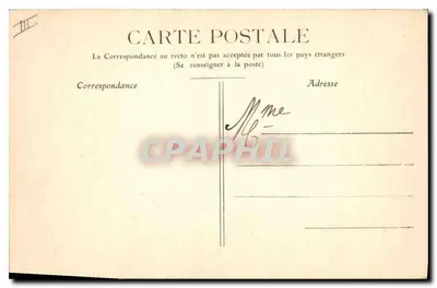 Vichy — Zakryty Rynek — Fot. M. Marpary, Montluçon — Rewers